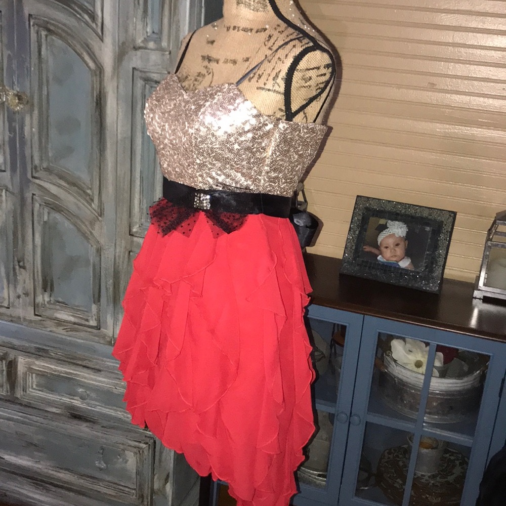 Beautiful Jodi Kristopher  hi-low dress 👗